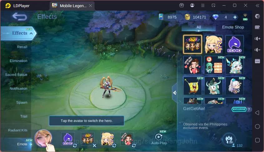 Mobile Legends: Bang Bang Accounts GLOBAL|Hero 132|Skin 287|Prime Beatrix,TRF Roger,K image 4