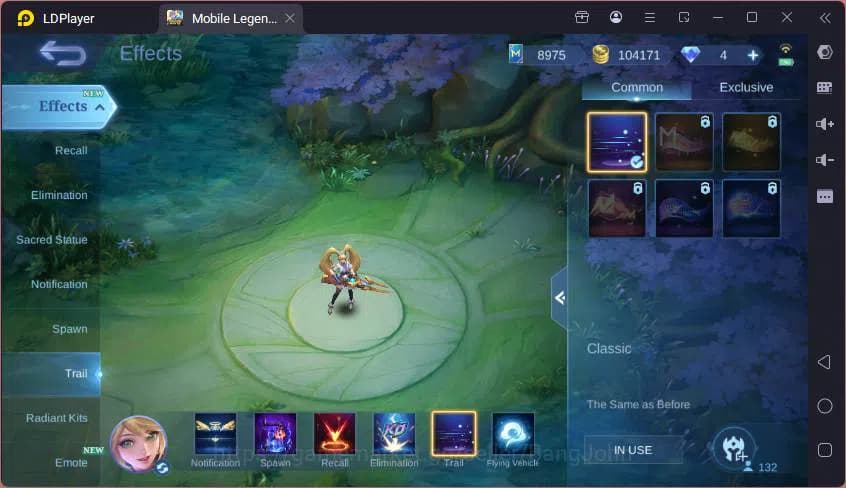 Mobile Legends: Bang Bang Accounts GLOBAL|Hero 132|Skin 287|Prime Beatrix,TRF Roger,K image 5