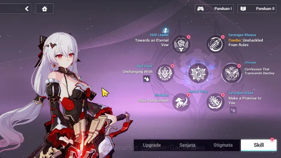 Honkai Impact 3rd Accounts SEA Lv 35|Lunar Vow Starter 4/4 Fullset New Astral image 9
