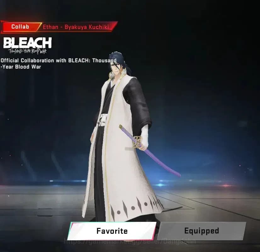 Blood Strike Accounts ASIA | BLEACH: Rukia, Byakuya | 2 Legendary SMG: V image 3