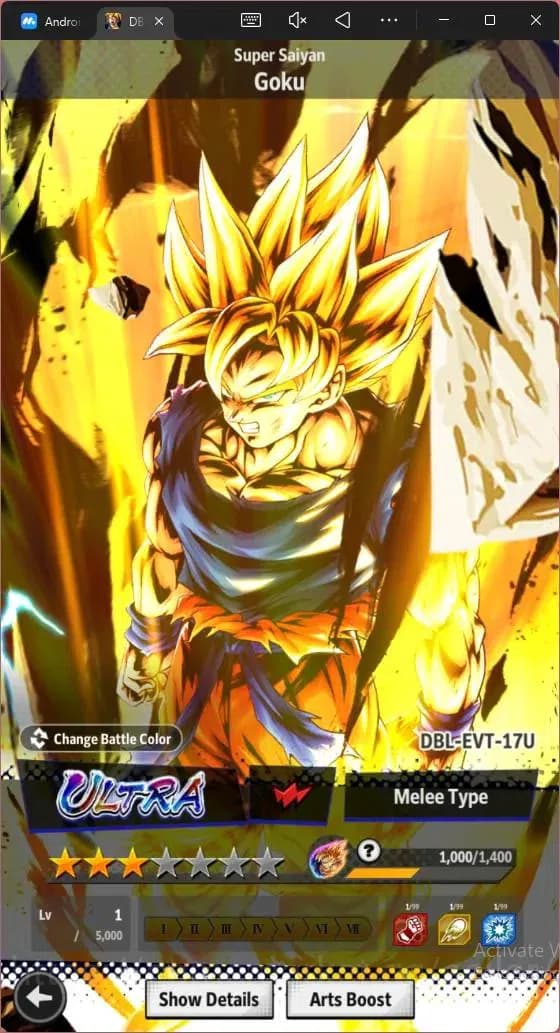 Dragon Ball Legends Accounts Android | Lvl 148 | 13.7M Power| 15K CC| 1 LR| 4 U image 8