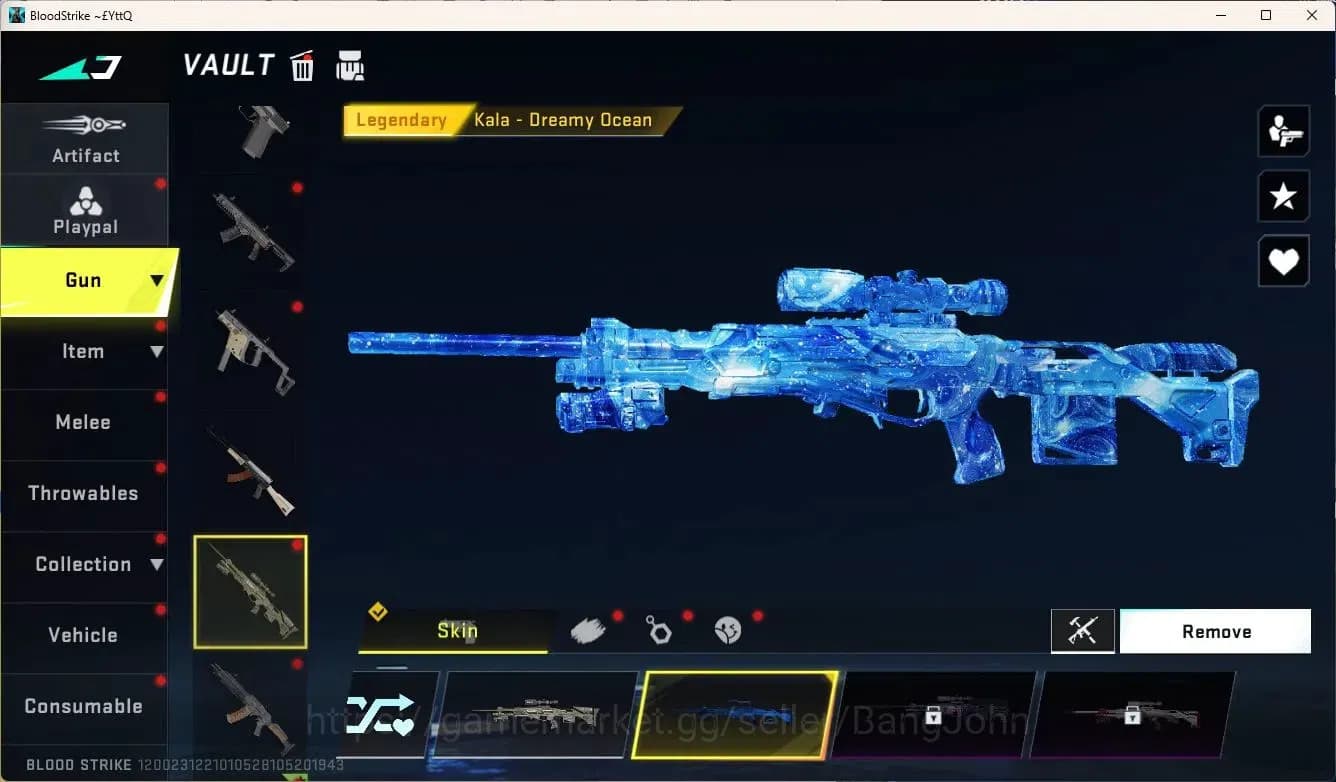 Blood Strike Accounts ASIA | 1 ULTRA Striker: ETHAN - Raid Mask | 4 Lege image 5