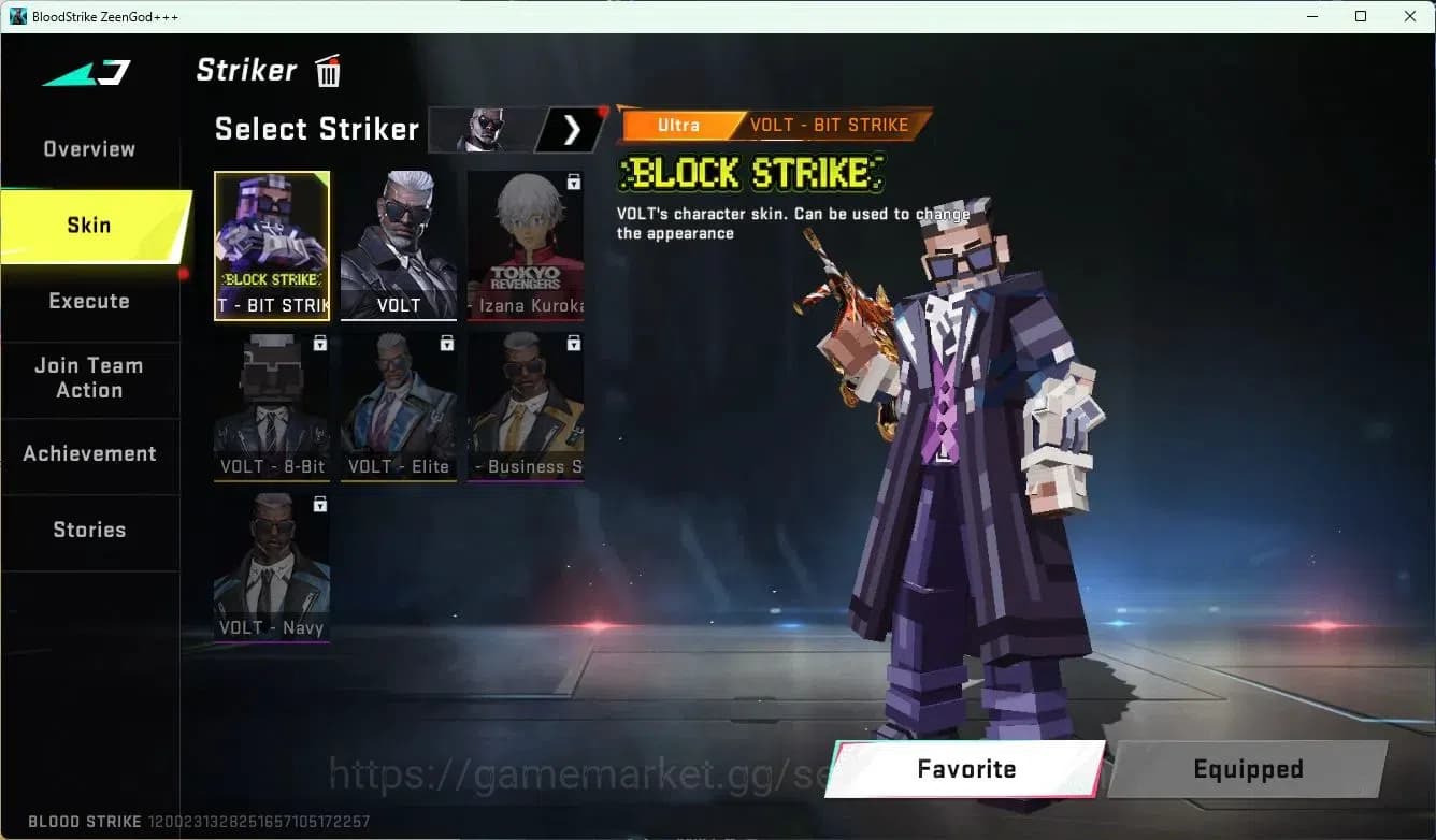 Blood Strike Accounts ASIA| EVO=FAL Lv2 | 2 TR Collab | ULTRA Strikers N image 3