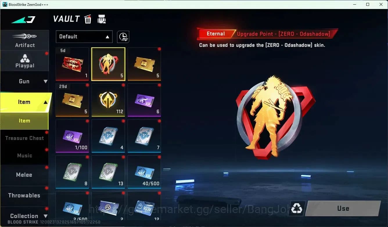 Blood Strike Accounts ASIA| EVO=FAL Lv2 | 2 TR Collab | ULTRA Strikers N image 7