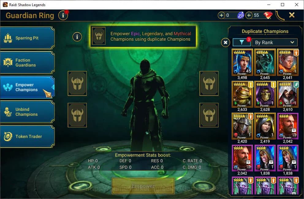 Raid: Shadow Legends Accounts Lv28 997K Power|1 Mythical (Androc)|24 Legendary(N image 11