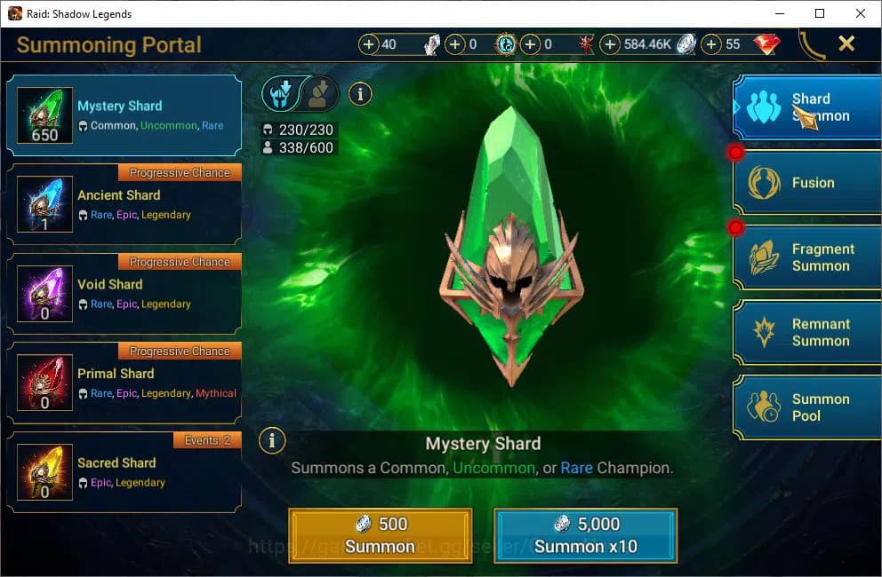 Raid: Shadow Legends Accounts Lv28 997K Power|1 Mythical (Androc)|24 Legendary(N image 18