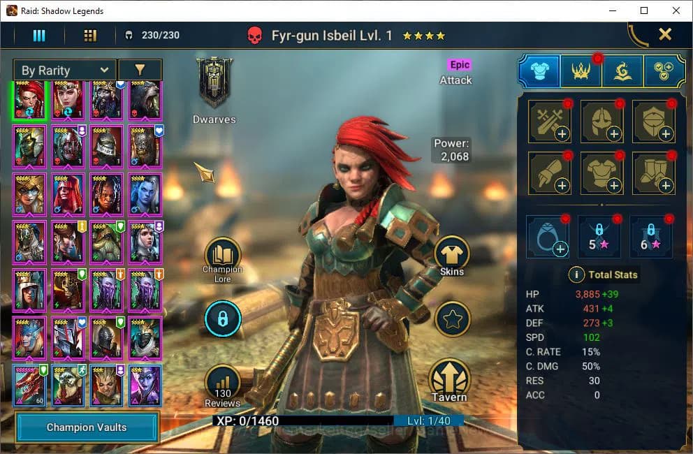 Raid: Shadow Legends Accounts Lv28 997K Power|1 Mythical (Androc)|24 Legendary(N image 4