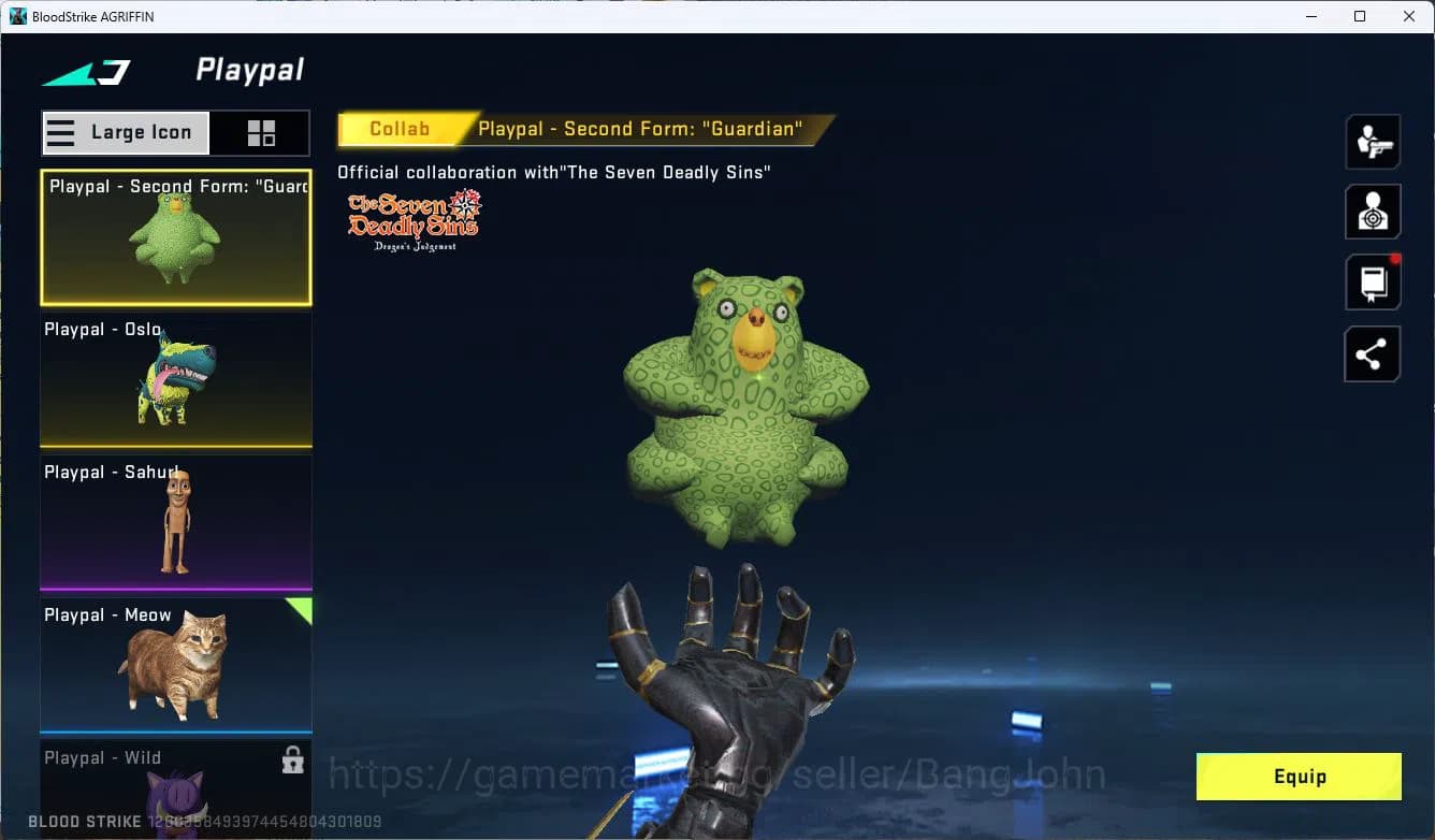 Blood Strike Accounts ASIA|ETERNAL=ETHAN|COLLAB=AK47,SCAR,KAR98K,QBZ95|L image 18