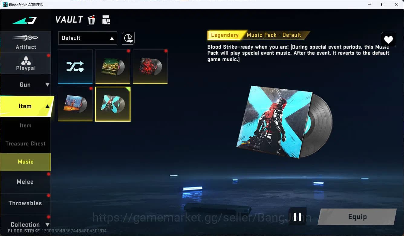 Blood Strike Accounts ASIA|ETERNAL=ETHAN|COLLAB=AK47,SCAR,KAR98K,QBZ95|L image 4