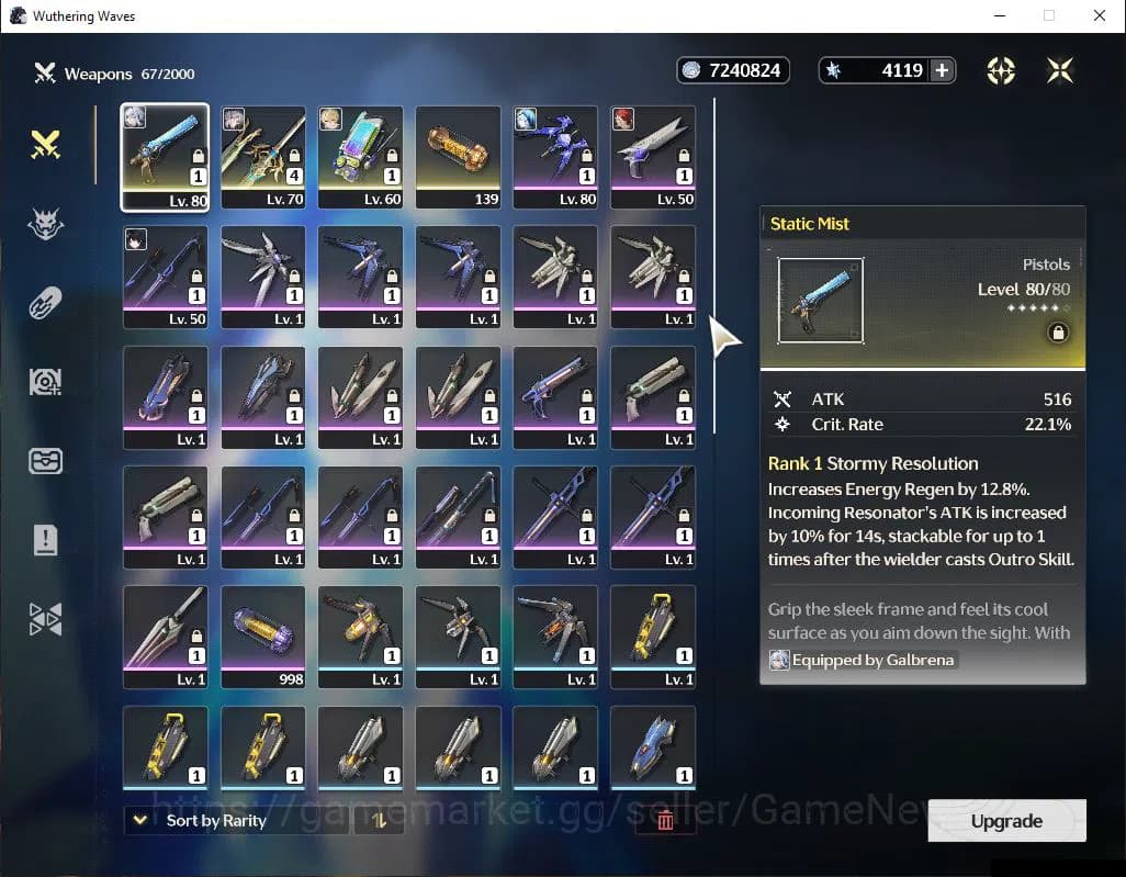 Wuthering Waves Accounts SEA|UL 52|4,1K Astrite|3 Limited| Luuk Herssen Rc image 5
