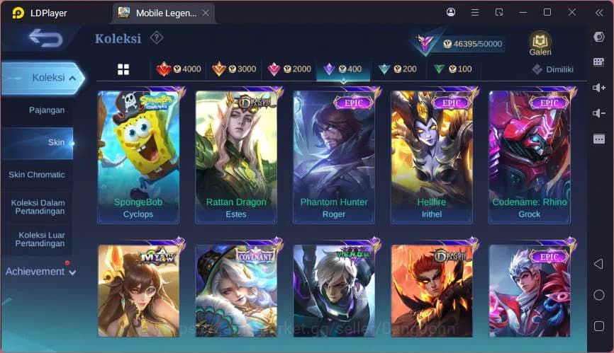 Mobile Legends: Bang Bang Accounts GLOBAL|Hero 116|Skin 206|Naruto Hayabusa,Kof Karin image 16