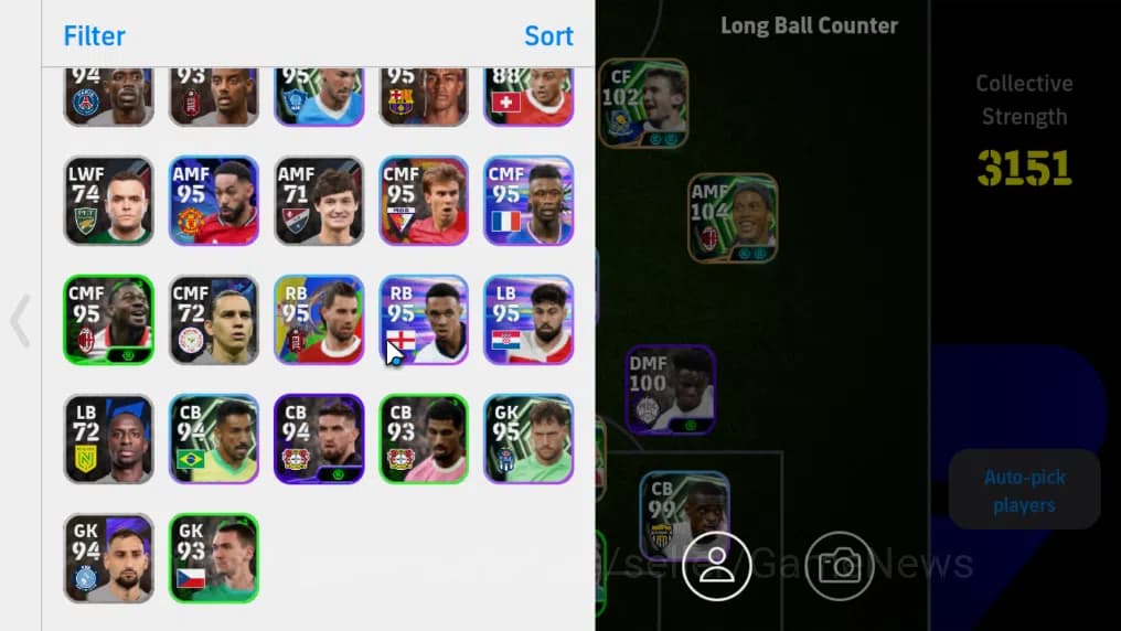 eFootball Accounts Mobile|BigTime(Eden Hazard),Ronaldinho Gaucho(Phen image 3