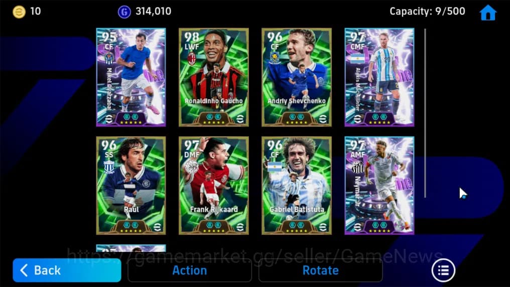 eFootball Accounts Mobile|BigTime(Eden Hazard),Ronaldinho Gaucho(Phen image 6