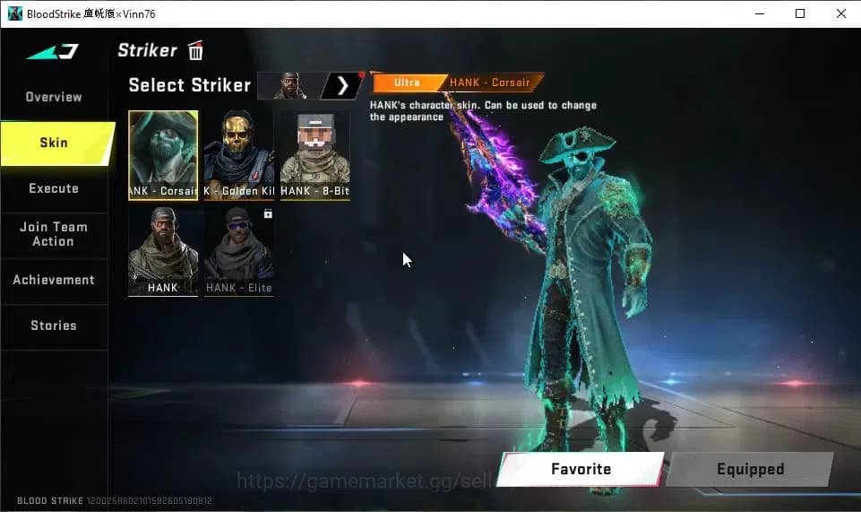 Blood Strike Accounts ASIA|EVO UMP45-Forsaken Lv6|2 ETERNAL[EMMA-Luxie M image 12