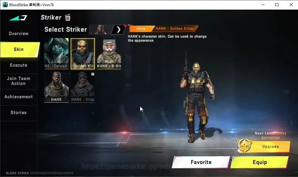 Blood Strike Accounts ASIA|EVO UMP45-Forsaken Lv6|2 ETERNAL[EMMA-Luxie M image 13