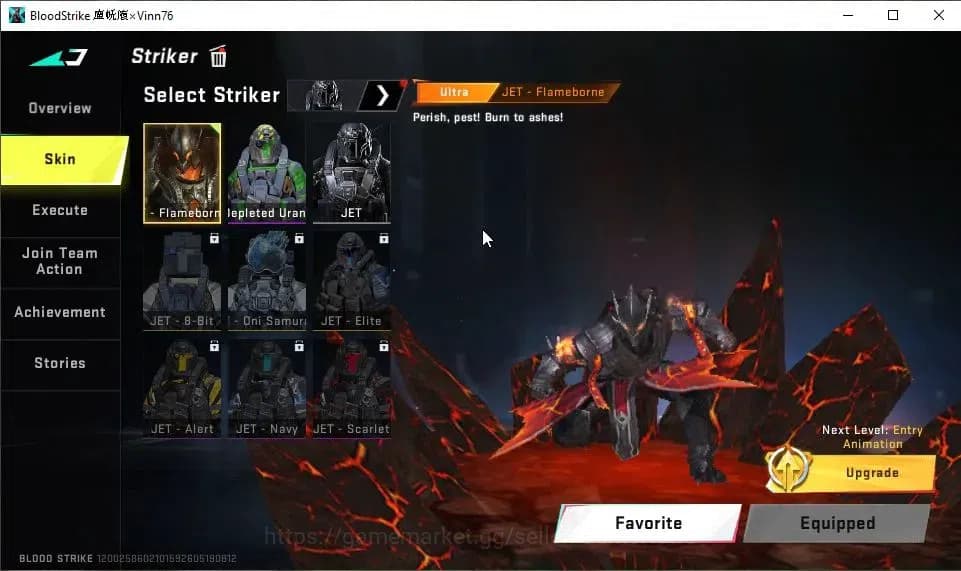 Blood Strike Accounts ASIA|EVO UMP45-Forsaken Lv6|2 ETERNAL[EMMA-Luxie M image 14