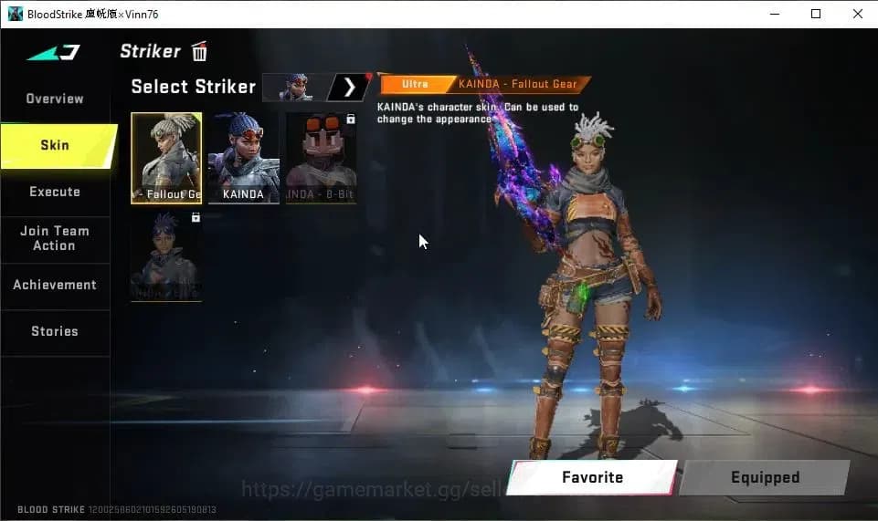 Blood Strike Accounts ASIA|EVO UMP45-Forsaken Lv6|2 ETERNAL[EMMA-Luxie M image 15
