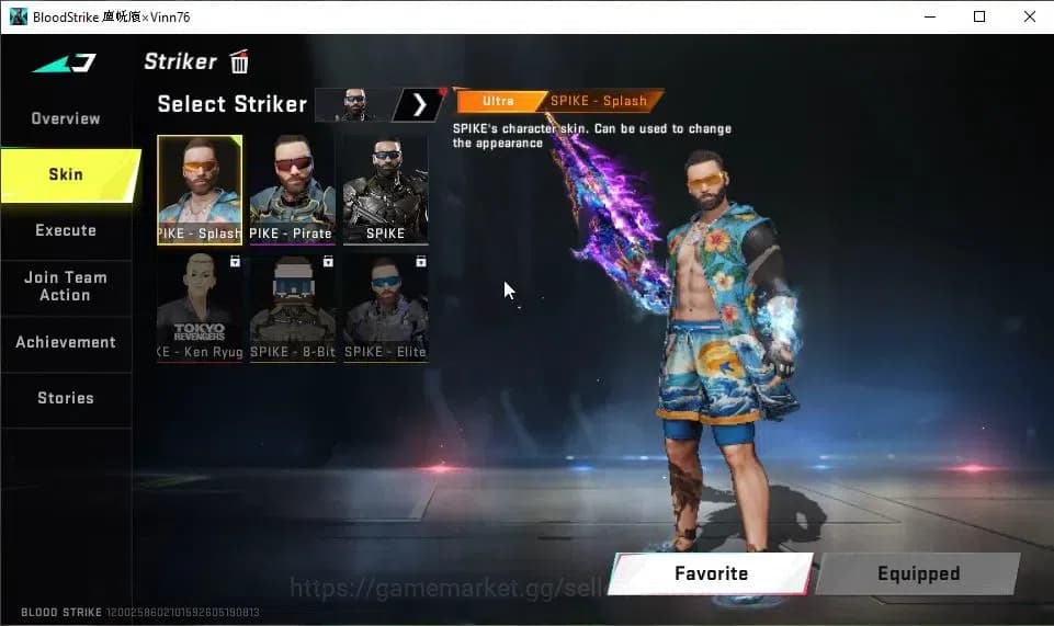 Blood Strike Accounts ASIA|EVO UMP45-Forsaken Lv6|2 ETERNAL[EMMA-Luxie M image 17
