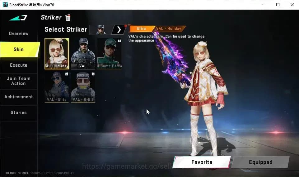 Blood Strike Accounts ASIA|EVO UMP45-Forsaken Lv6|2 ETERNAL[EMMA-Luxie M image 18