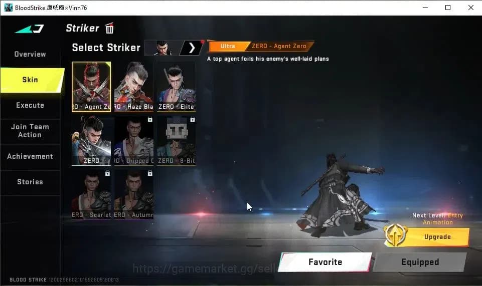 Blood Strike Accounts ASIA|EVO UMP45-Forsaken Lv6|2 ETERNAL[EMMA-Luxie M image 20