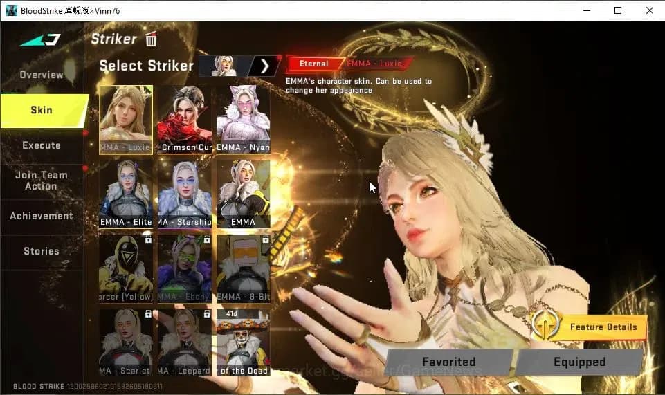 Blood Strike Accounts ASIA|EVO UMP45-Forsaken Lv6|2 ETERNAL[EMMA-Luxie M image 7