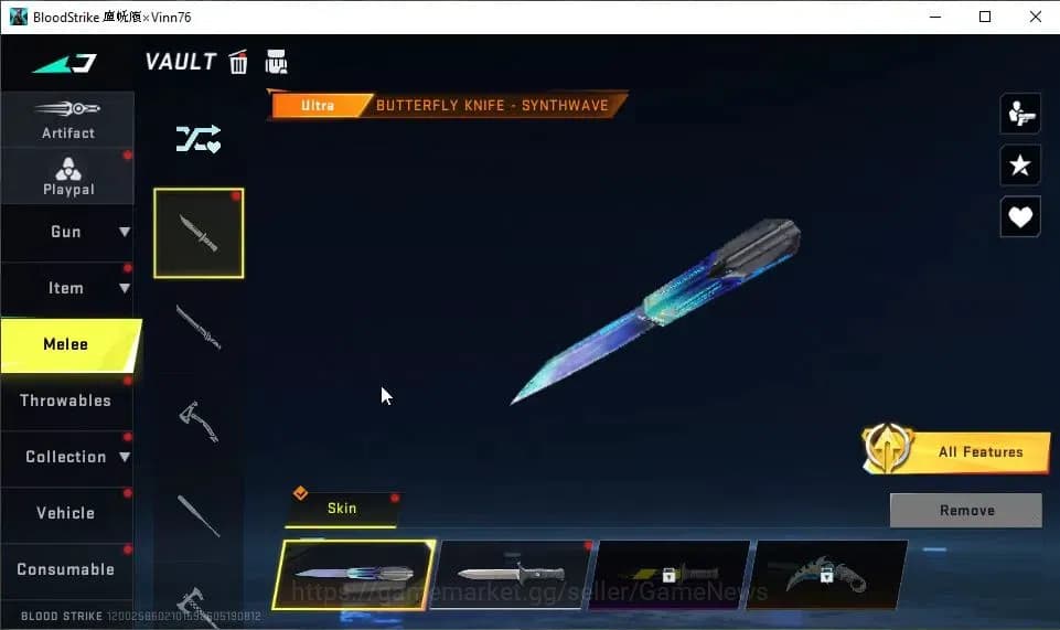 Blood Strike Accounts ASIA|EVO UMP45-Forsaken Lv6|2 ETERNAL[EMMA-Luxie M image 9