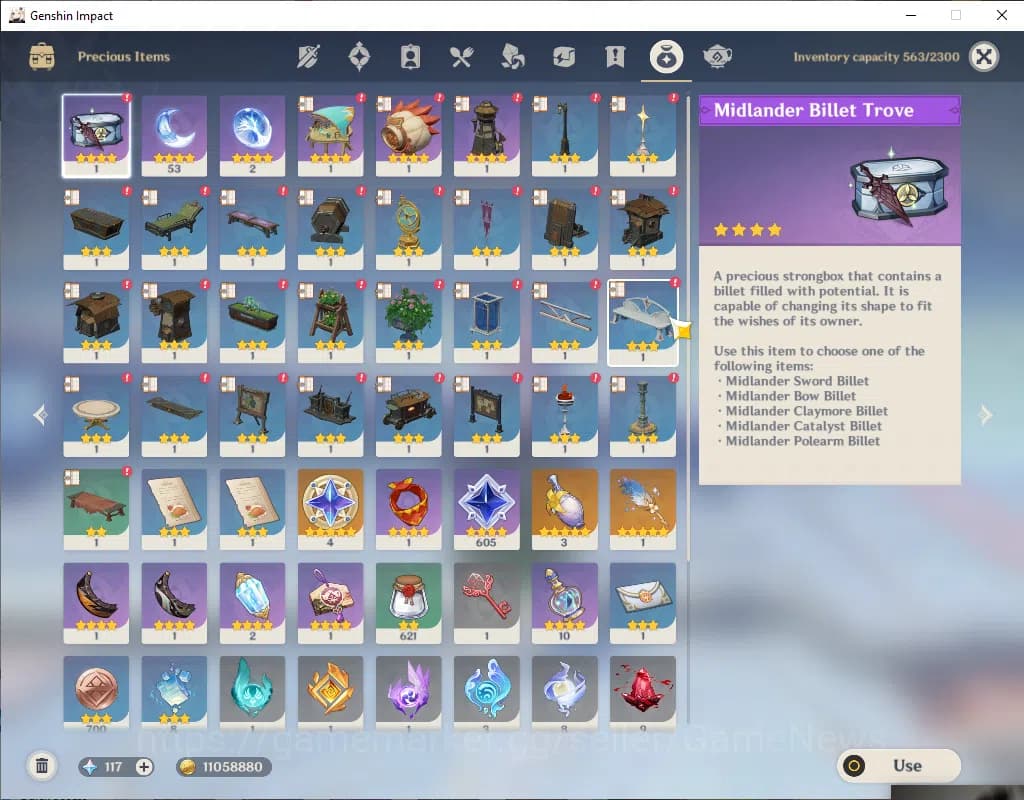 Genshin Impact Accounts ASIA|AR 53|3 Limited+4(*5Wep)|Emilie+Sign,Linnea,Y image 10