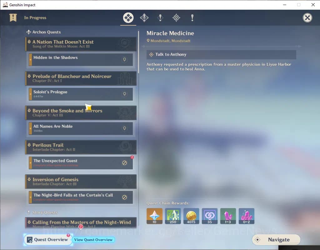 Genshin Impact Accounts ASIA|AR 53|3 Limited+4(*5Wep)|Emilie+Sign,Linnea,Y image 11