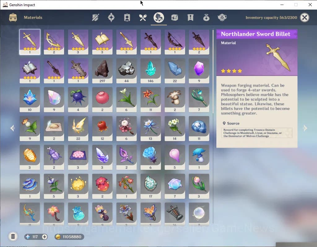 Genshin Impact Accounts ASIA|AR 53|3 Limited+4(*5Wep)|Emilie+Sign,Linnea,Y image 7