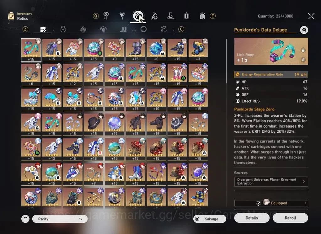 Honkai Star Rail Accounts Asia|TL68|Anaxa+sign&Archer PreamTeam|18 Limited|C image 8