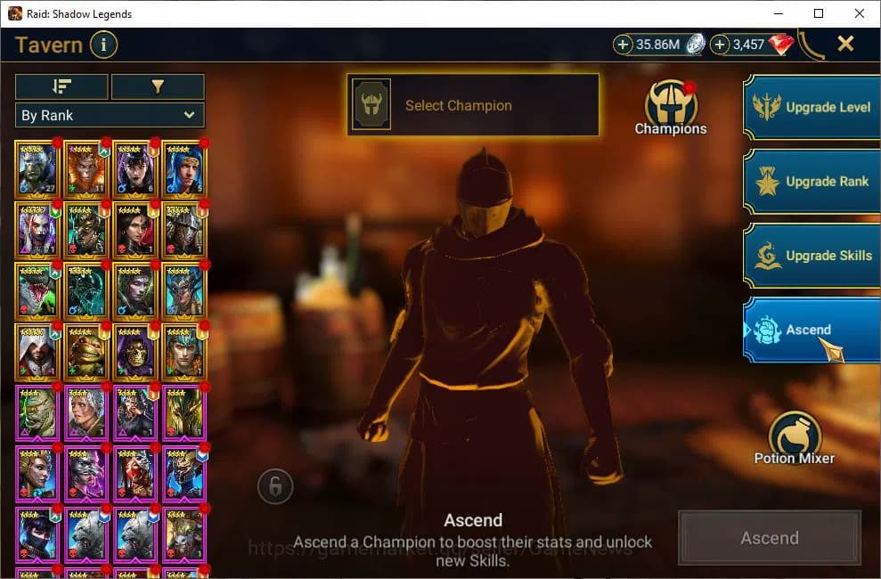 Raid: Shadow Legends Accounts Lv18 564K Power|3,4K Gems|16 Legendary(Ninja,Wukon image 15