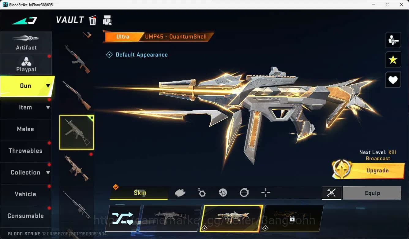 Blood Strike Accounts ASIA | STARTER ULTRA RANK BRONZE UMP45 BS102B image 2