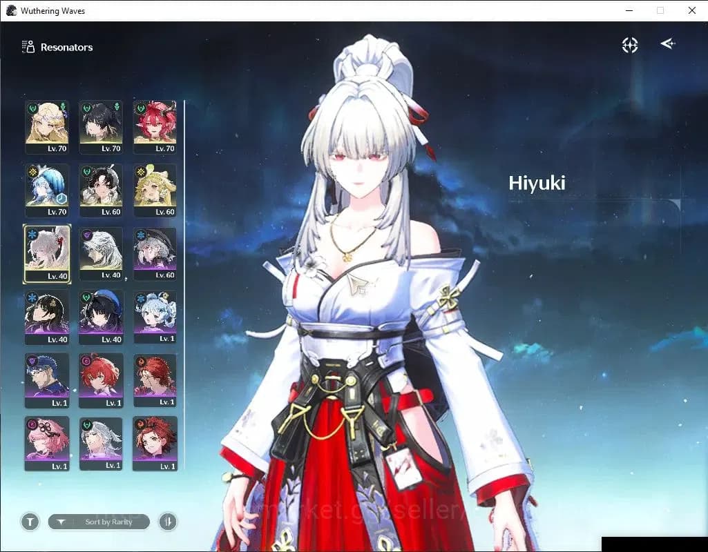 Wuthering Waves Accounts SEA | UL 49 | 3 Limited |Cartethyia+Sign,Hiyuki,Ci image 2