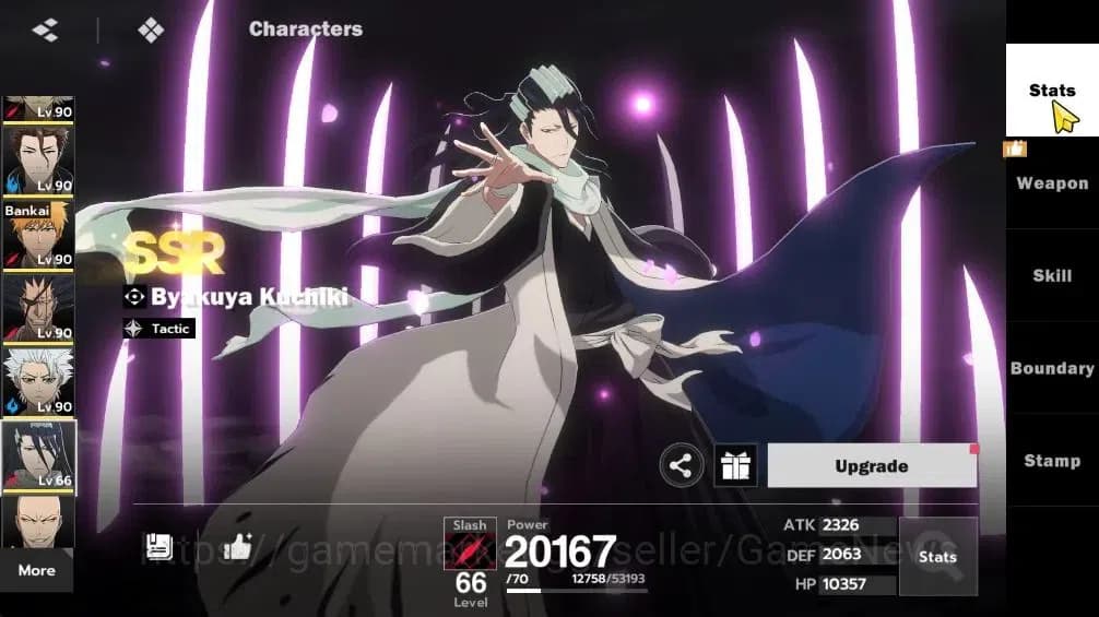 BLEACH: Soul Resonance Accounts NuverseSEA|LV 69|9 SSR [(AizenB1+SignG2,KisukeB2+S image 19