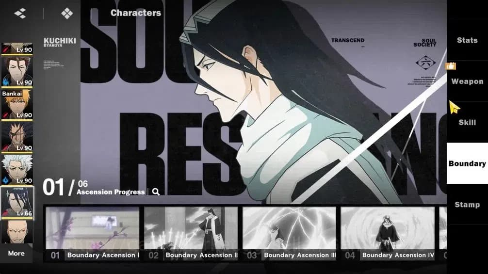 BLEACH: Soul Resonance Accounts NuverseSEA|LV 69|9 SSR [(AizenB1+SignG2,KisukeB2+S image 20
