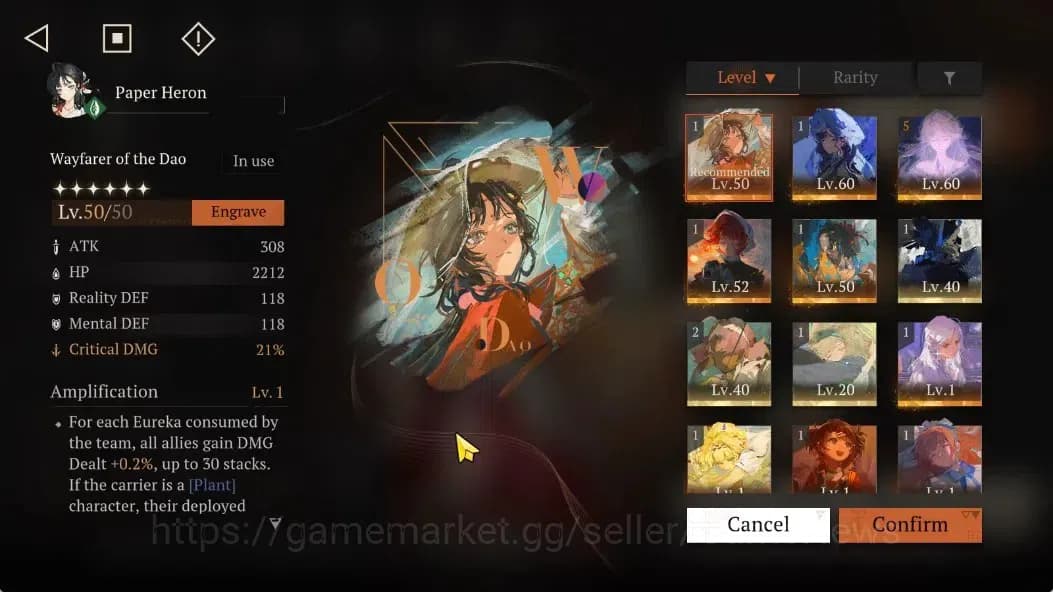 Reverse: 1999 Accounts GLOBAL|Lv53|5Limit(Beryl+Psy,PaperHeron+Psy,Lucy)+ image 6