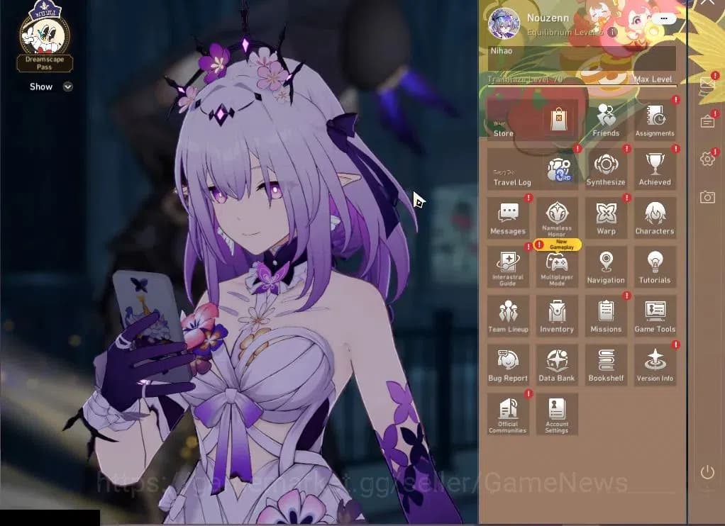 Honkai Star Rail Accounts Asia|TL70|Phainon PremTeam|16 Limited|[Cerydra,Cas image 1