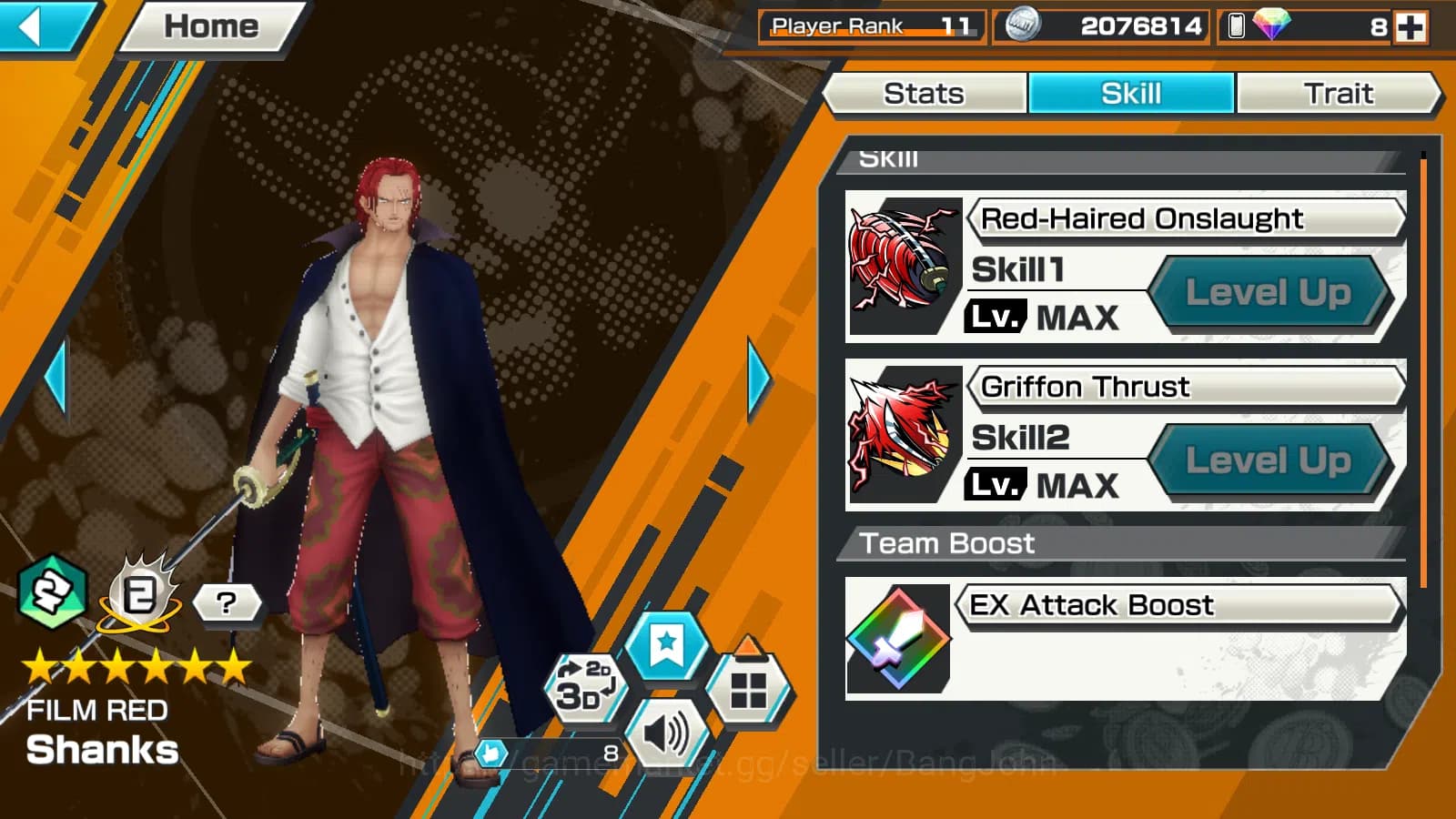 One Piece Bounty Rush Accounts Global | 4EX | 5elders Nusjuro,Divine Shanks,Film image 5