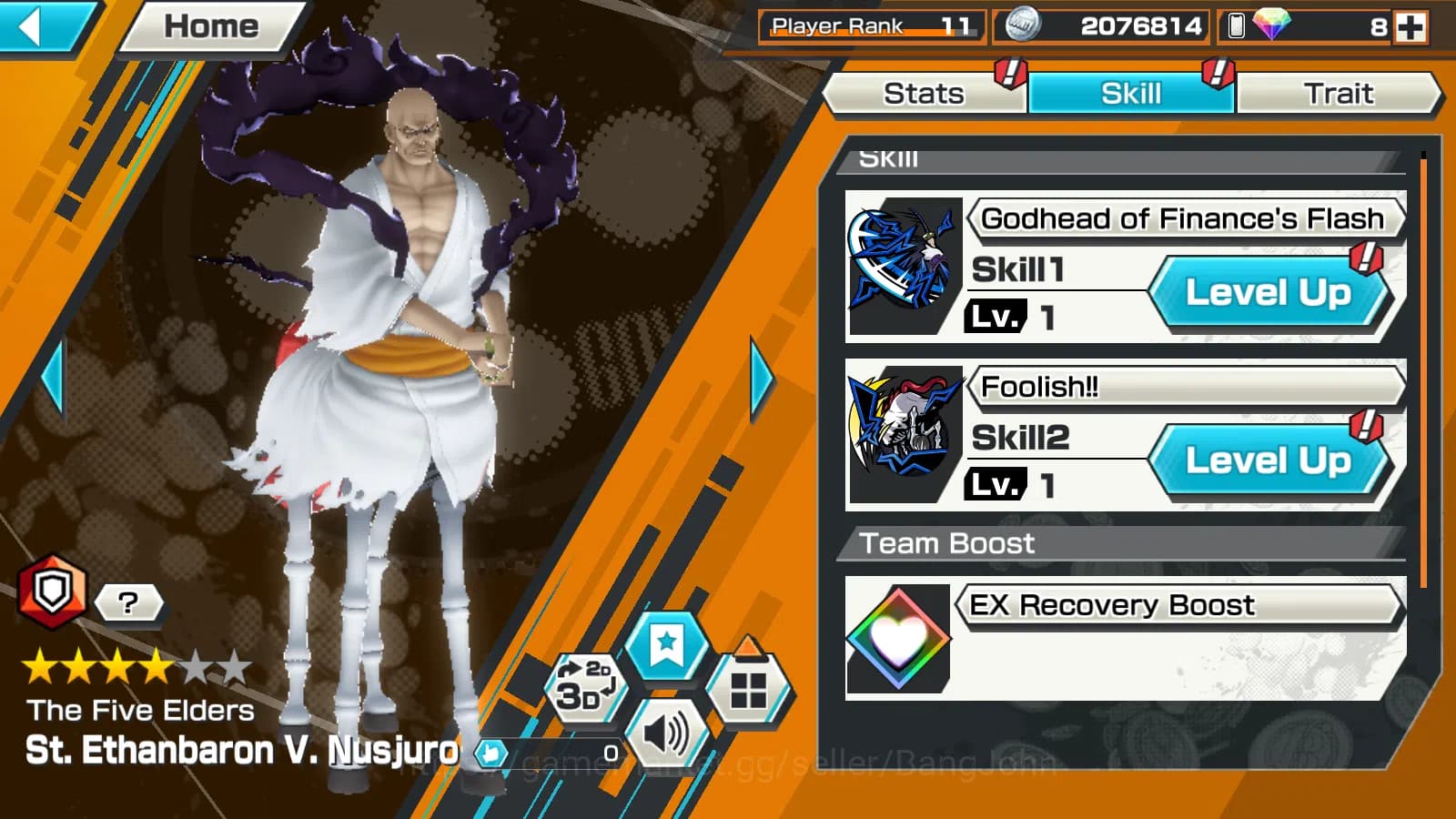 One Piece Bounty Rush Accounts Global | 4EX | 5elders Nusjuro,Divine Shanks,Film image 7