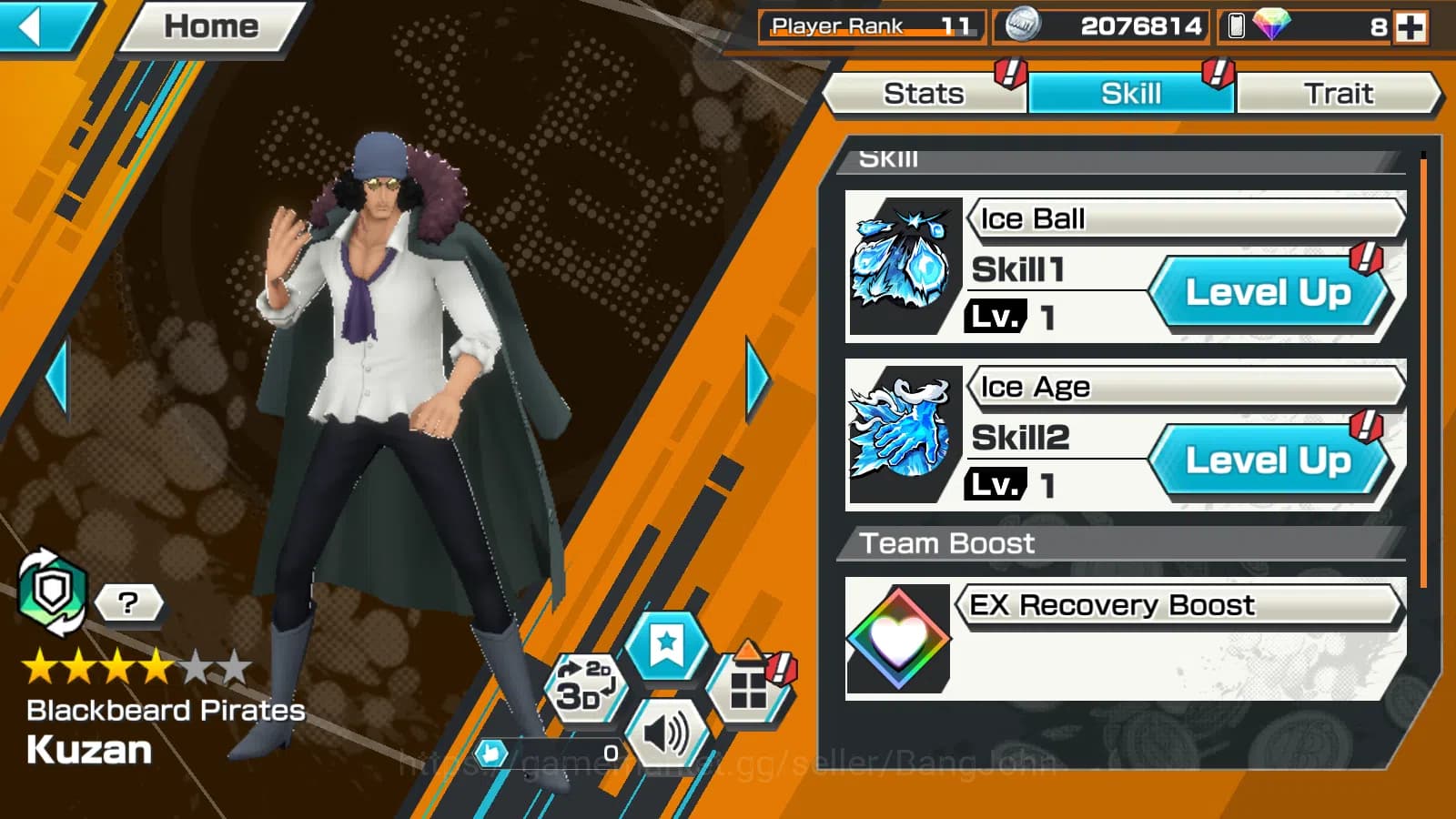 One Piece Bounty Rush Accounts Global | 4EX | 5elders Nusjuro,Divine Shanks,Film image 8