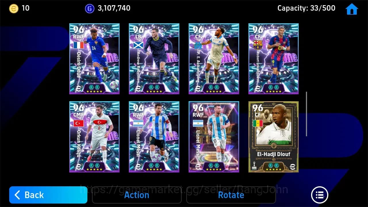 eFootball Accounts ANDROID|PW 3211|CR Ronaldo BT,CR Vieri Epic,Wesley image 3