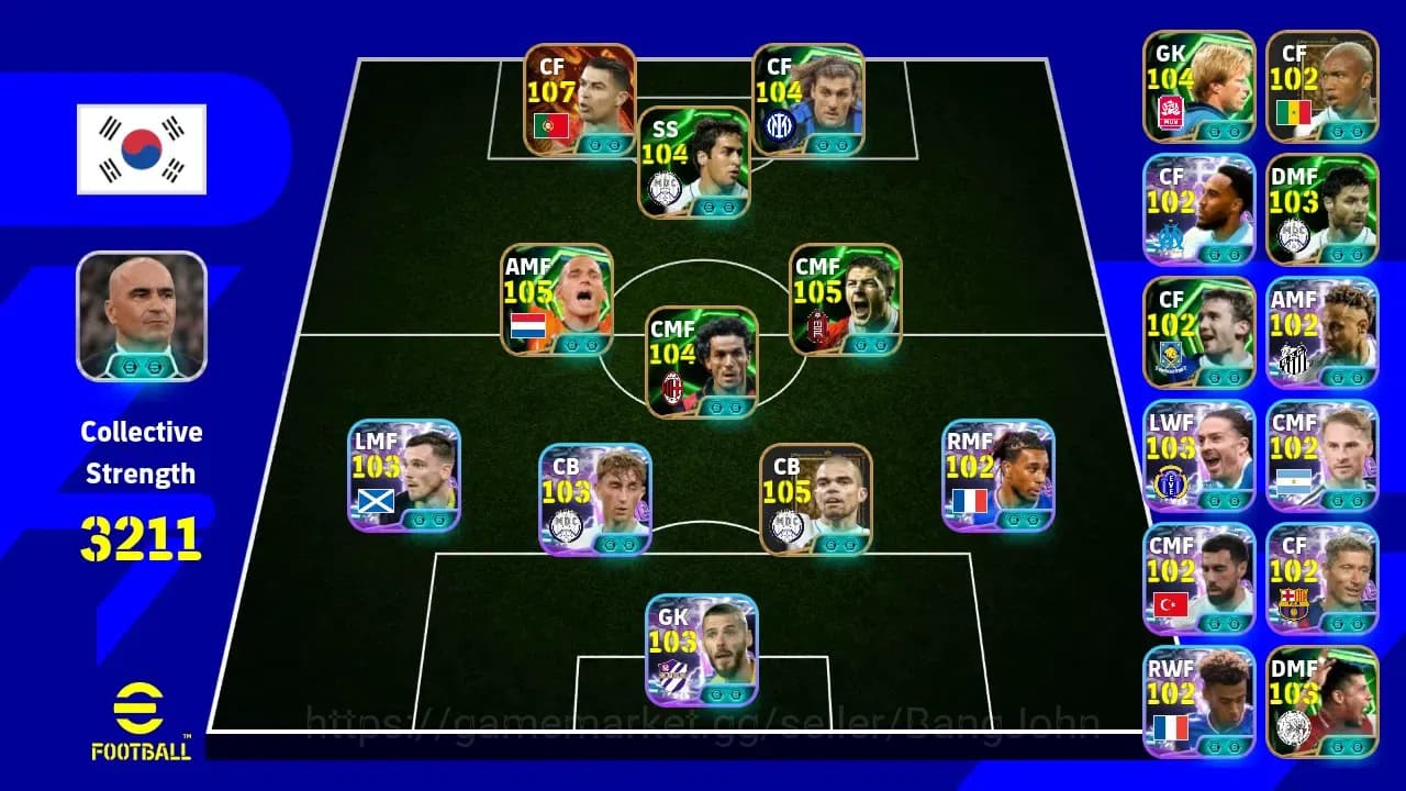 eFootball Accounts ANDROID|PW 3211|CR Ronaldo BT,CR Vieri Epic,Wesley image 8