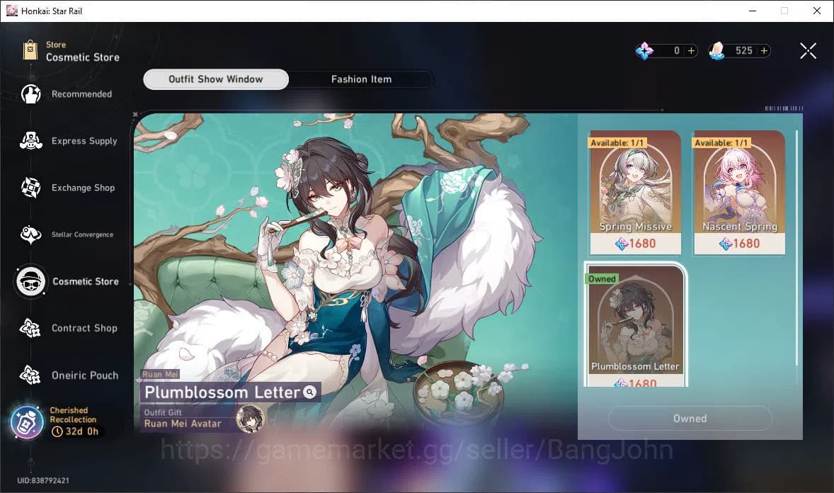 Honkai Star Rail Accounts ASIA TL30 3 Limit: Silver Wolf+Sign DanHeng PT Spa image 2