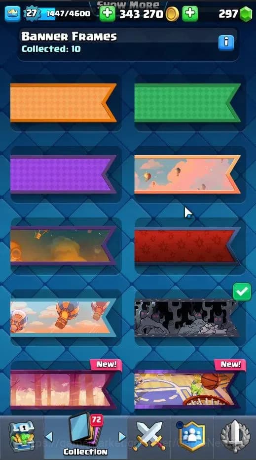 Clash Royale Accounts Lv 27|Trophy 6714|KTL 10|LimitedSkin|Card 105|1Her image 10