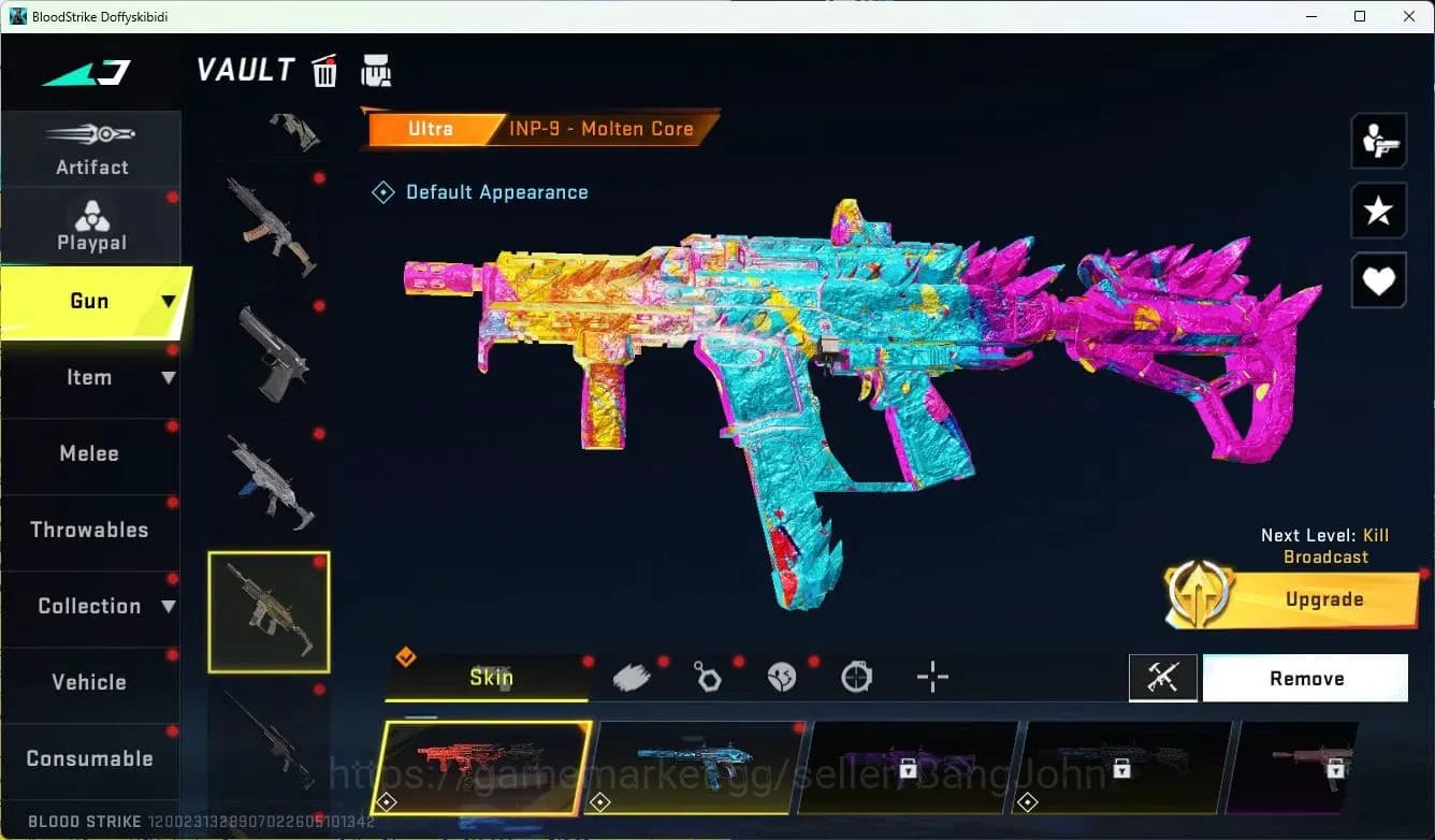 Blood Strike Accounts ASIA|MELE=KATAR-CLAW|COLLAB=QBZ95,KAR98K,AK47|ULTR image 11