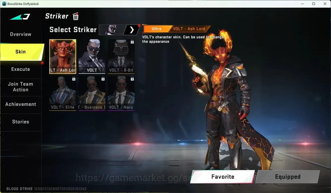 Blood Strike Accounts ASIA|MELE=KATAR-CLAW|COLLAB=QBZ95,KAR98K,AK47|ULTR image 6