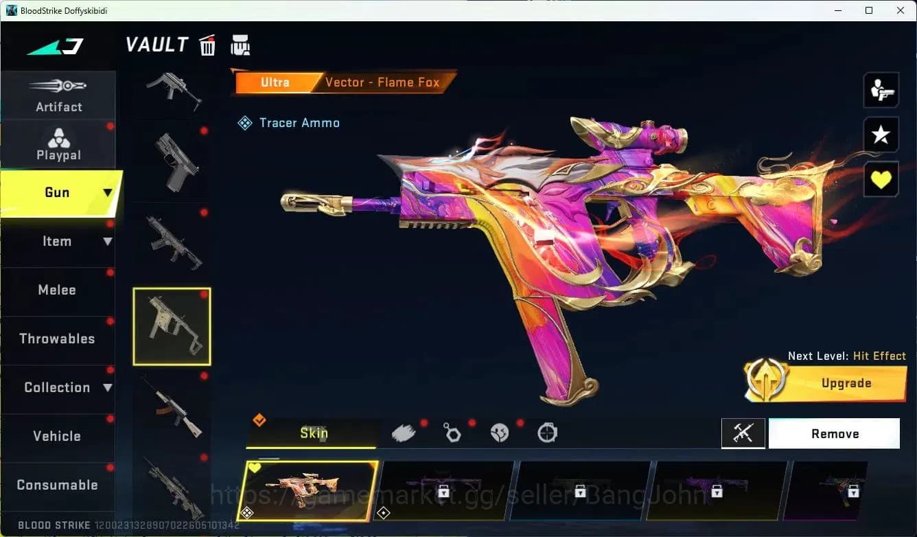 Blood Strike Accounts ASIA|MELE=KATAR-CLAW|COLLAB=QBZ95,KAR98K,AK47|ULTR image 9