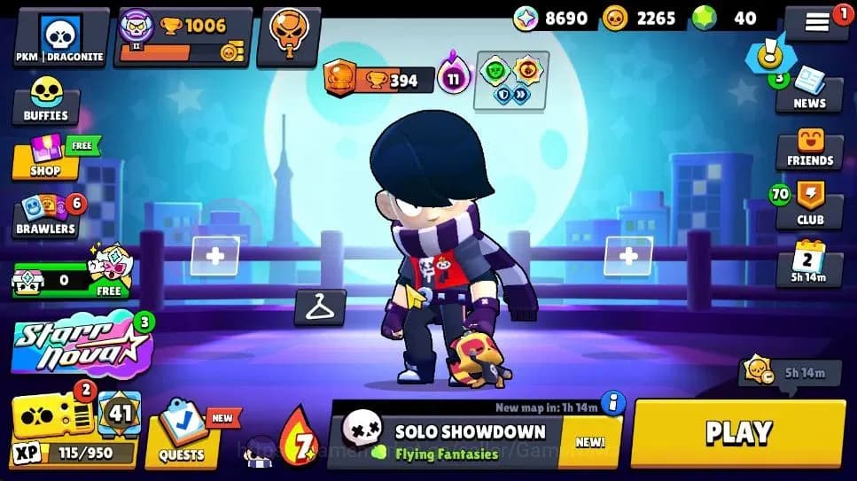 Brawl Stars Accounts 1006 Trophy|8,6K Bling|13 Brawlers 1 Max Lvl [Full image 1