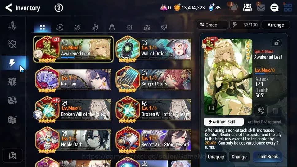 Epic Seven Accounts GLOBAL Unverif|New Era|5 ML(Salome,A Tywin,A Laika image 11