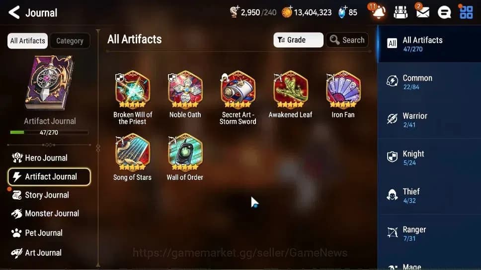 Epic Seven Accounts GLOBAL Unverif|New Era|5 ML(Salome,A Tywin,A Laika image 8
